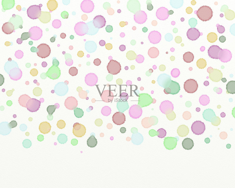 抽象绘画的背景正版插画素材