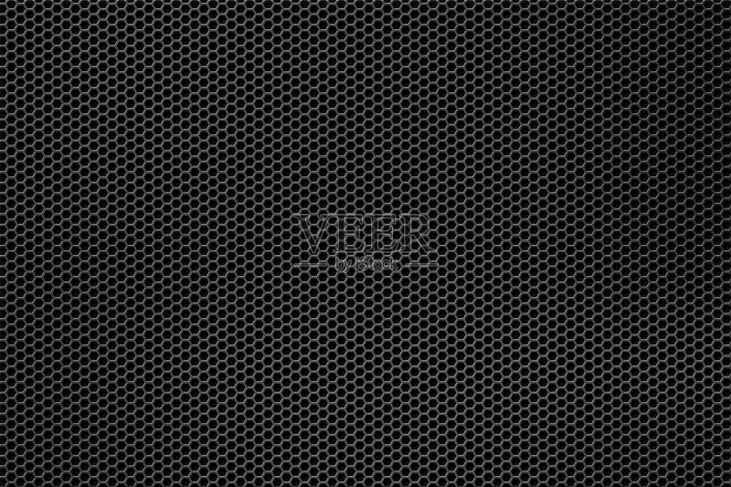银色的金属网正版插画素材
