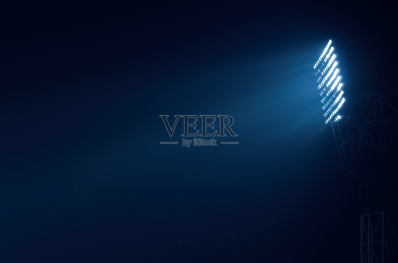 体育场照明灯正版图片素材