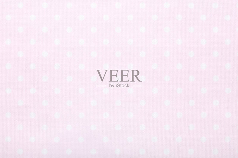 粉红圆点布料纹理背景正版插画素材