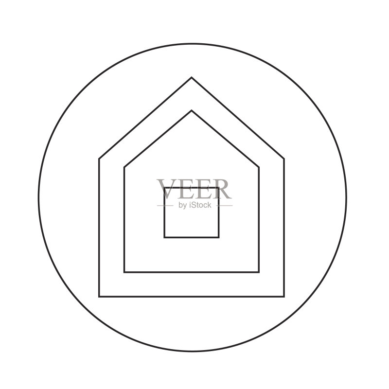 房地产房屋图标图标素材