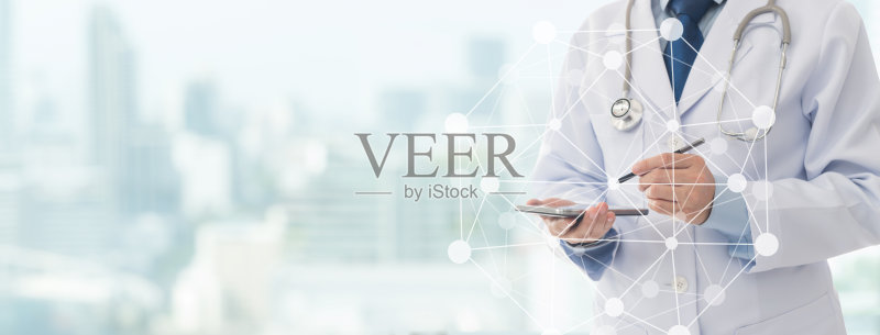 医疗技术交流正版图片素材