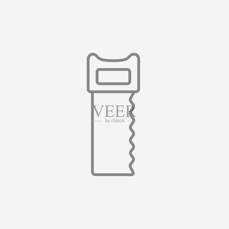 锯子线条图标图标素材