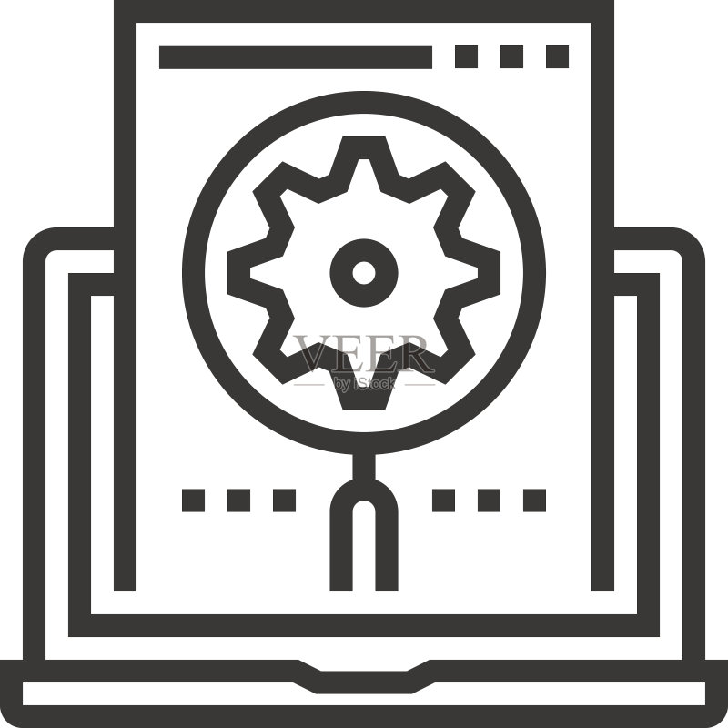 搜索引擎优化图标图标素材