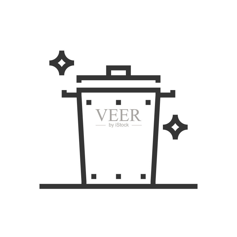垃圾箱图标图标素材