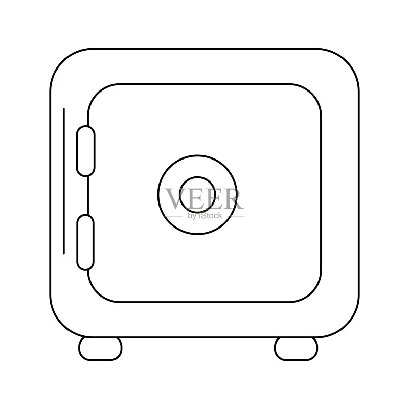 保险箱图标图标素材