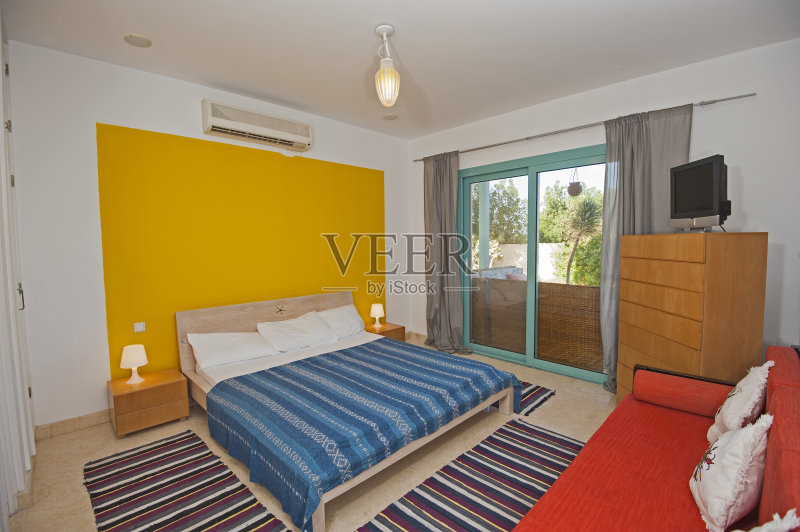 室内卧室的室内设计正版图片素材