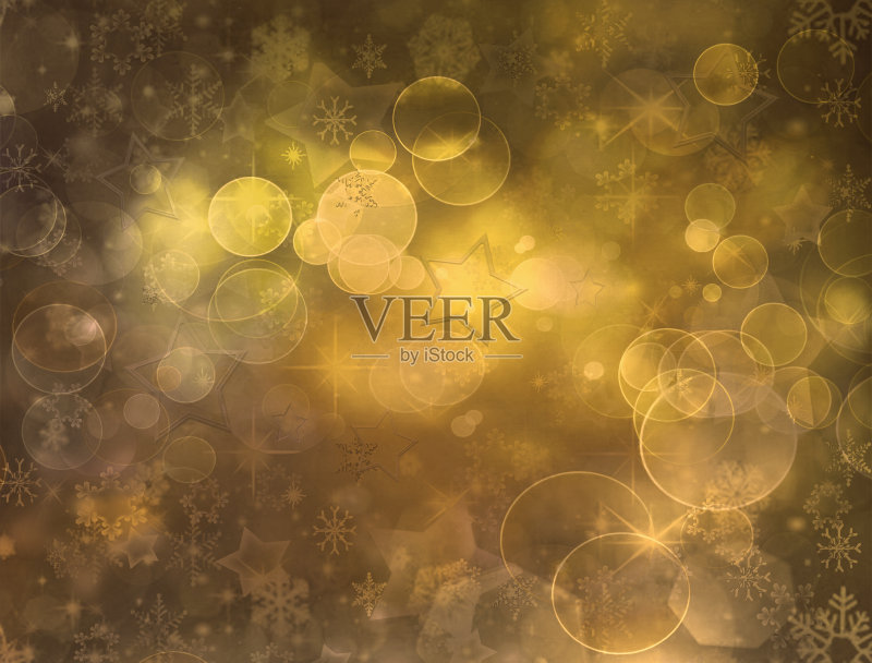 美丽的节日背景虚化正版插画素材