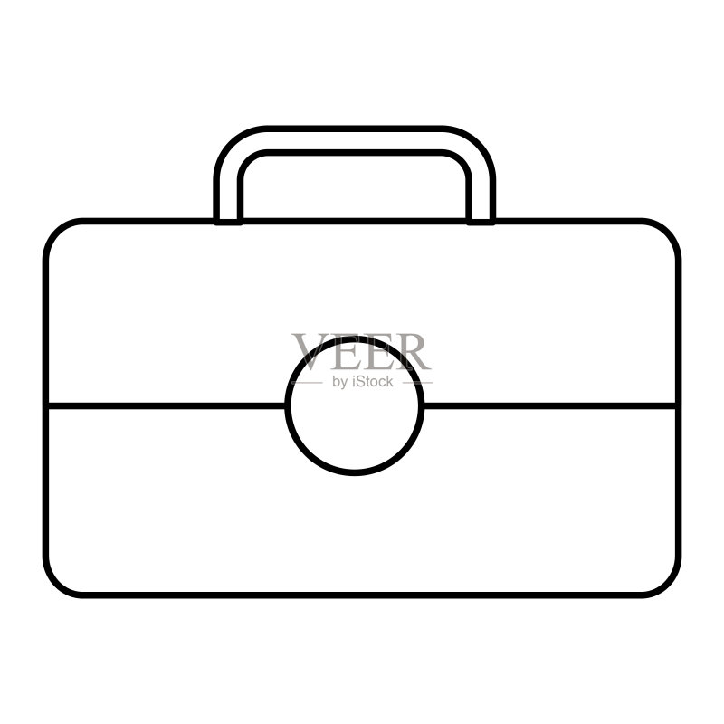 商务公文包作品集工具图标图标素材