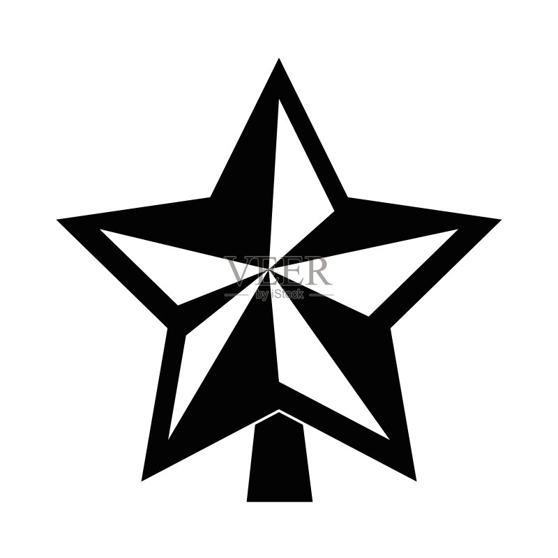 星星装饰独立图标图标素材