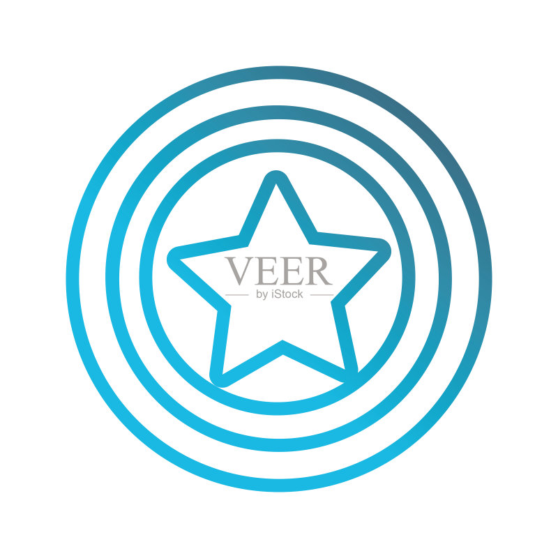 星星硬币图标图标素材