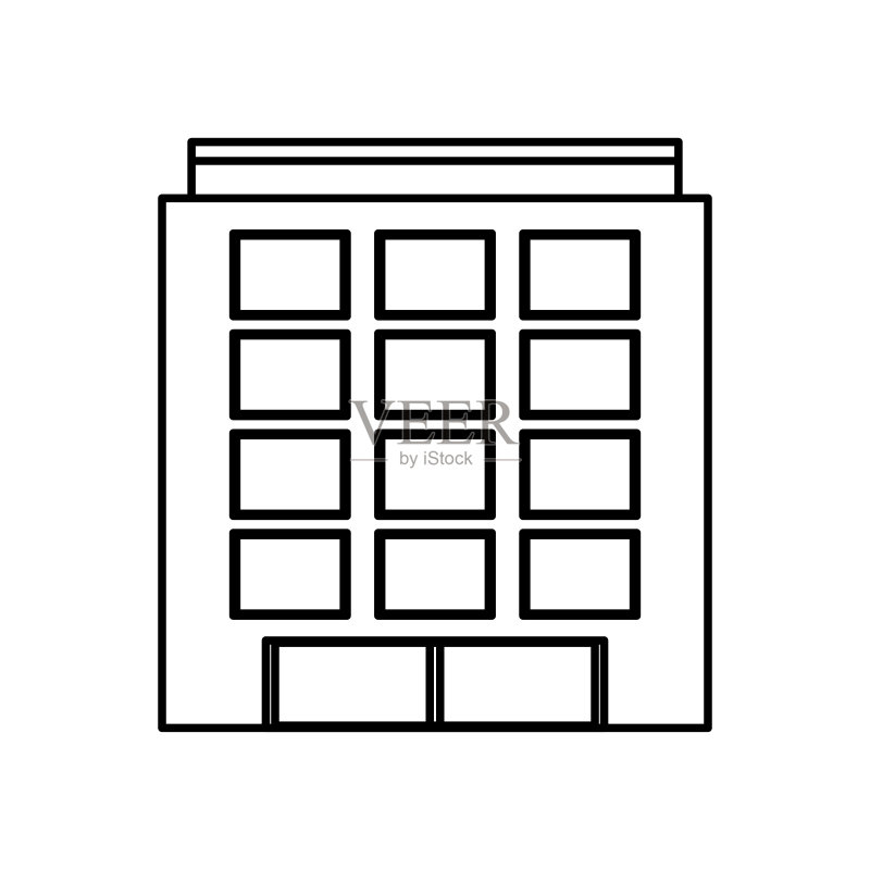 城市建筑图标图标素材