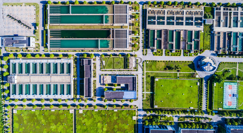 滤水厂正版图片素材