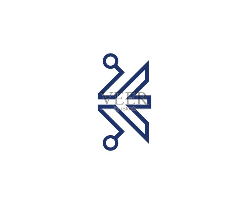 E字母图标图标素材