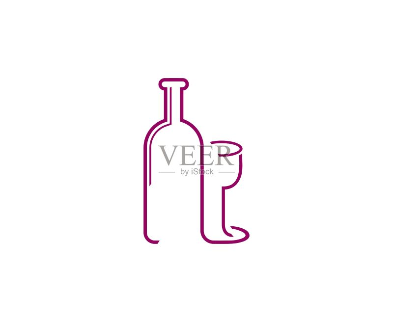 葡萄酒图标图标素材