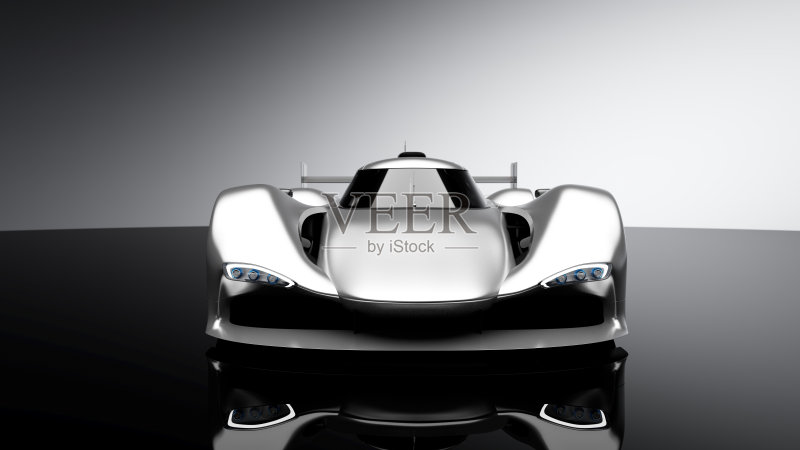 超级跑车,驾驶lemans原型正版图片素材