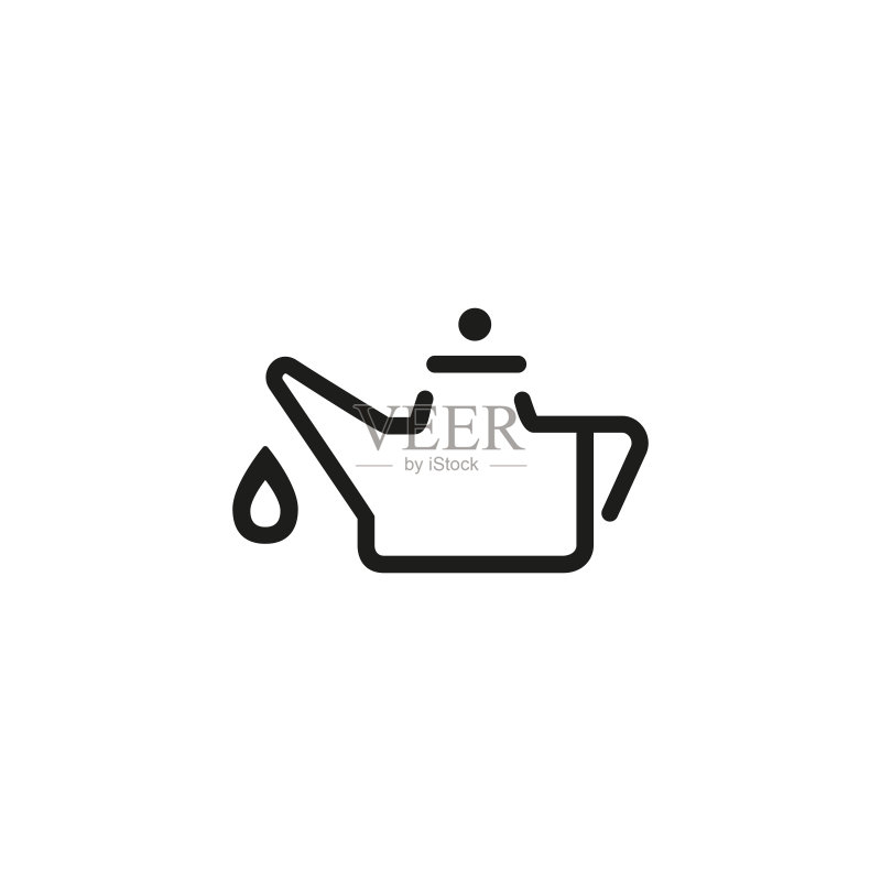 油壶罐线条图标图标素材