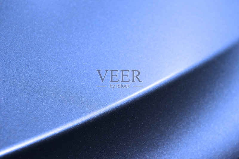 蓝色的汽车车身正版图片素材