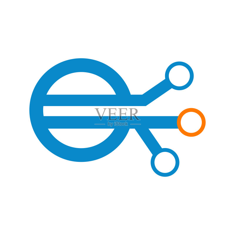 技术连接网络图标矢量图形设计图标素材