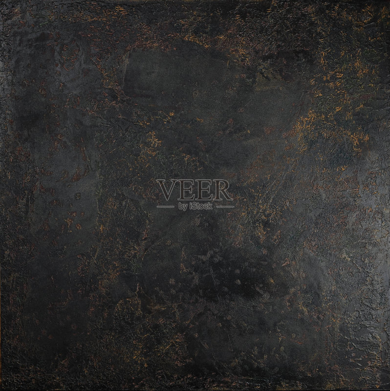抽象的深棕色水泥背景,复古的垃圾纹理。混凝土。正版图片素材