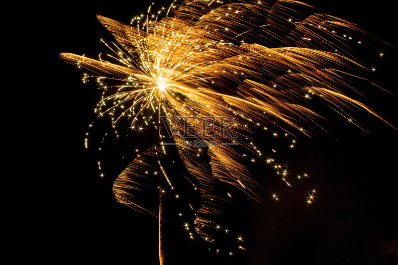 新年焰火正版图片素材