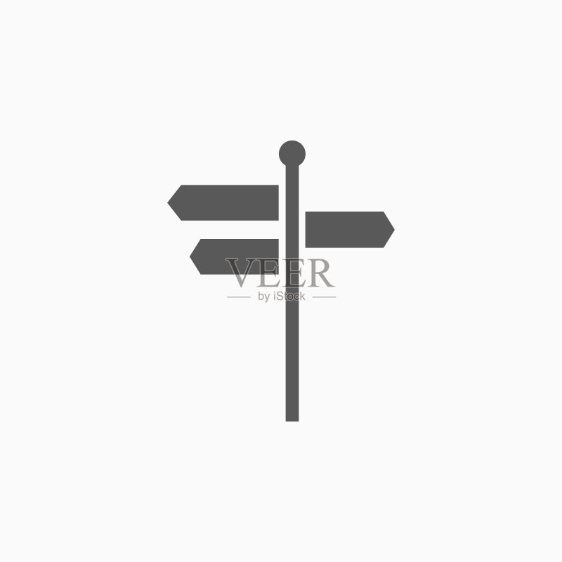 路标图标图标素材