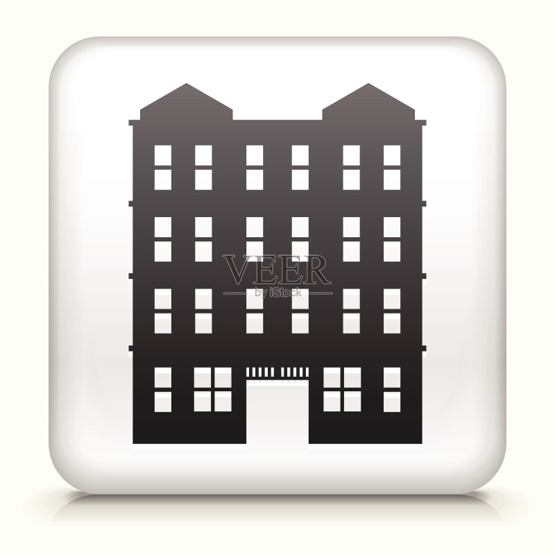 免版税建筑矢量图标按钮图标素材