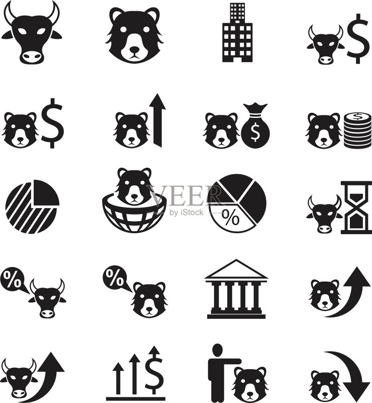 金融图标集图标素材