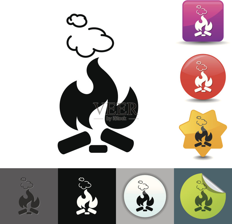 烟雾信号图标 | solicosi系列图标素材