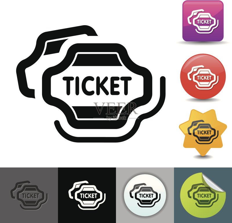 电影票图标 | solicosi系列图标素材