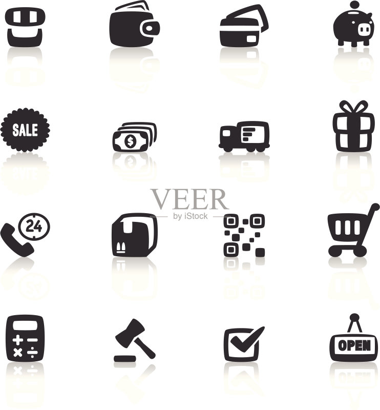电子商务图标图标素材