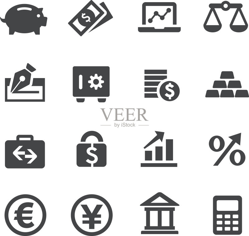 金融图标集-Acme系列图标素材