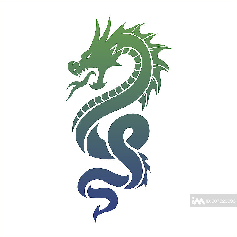 龙插画图片素材