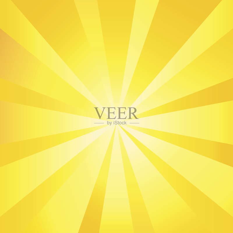 太阳射线背景正版插画素材