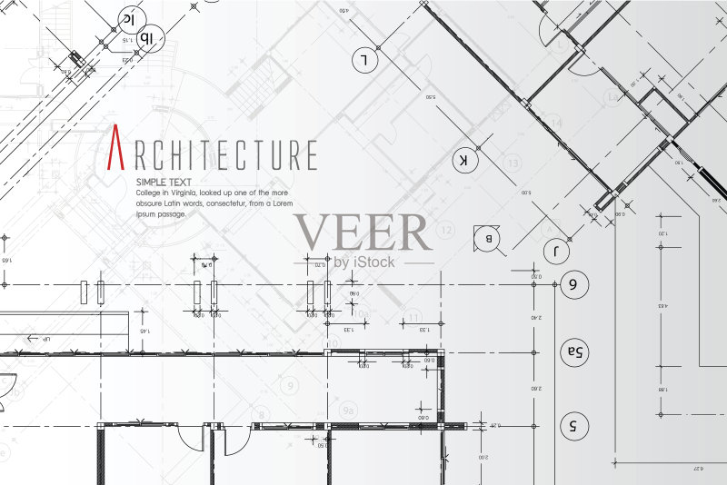 架构的背景。正版模板素材