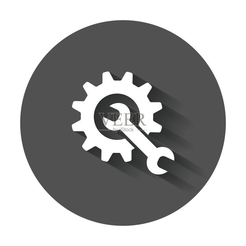 服务工具扁平矢量图标图标素材