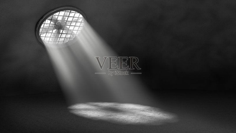 通风体积光正版图片素材