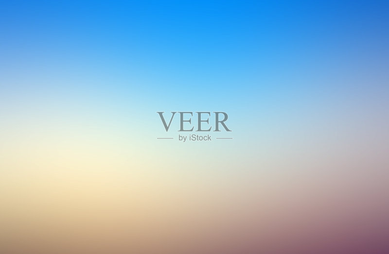 彩色渐变模糊背景正版插画素材