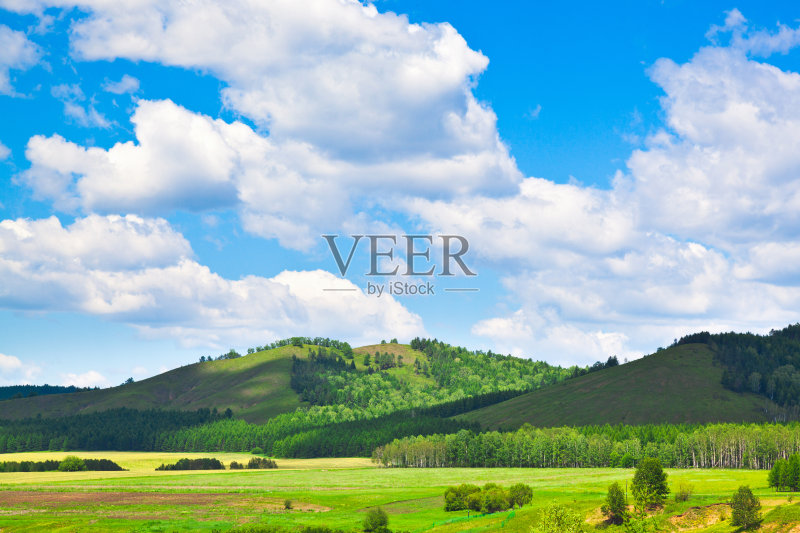 夏天的风景正版图片素材