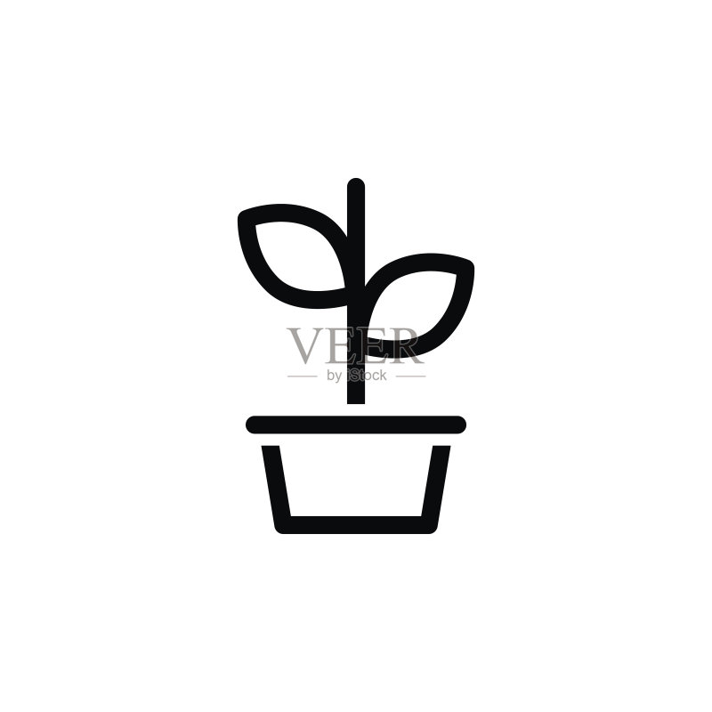 植物图标图标素材