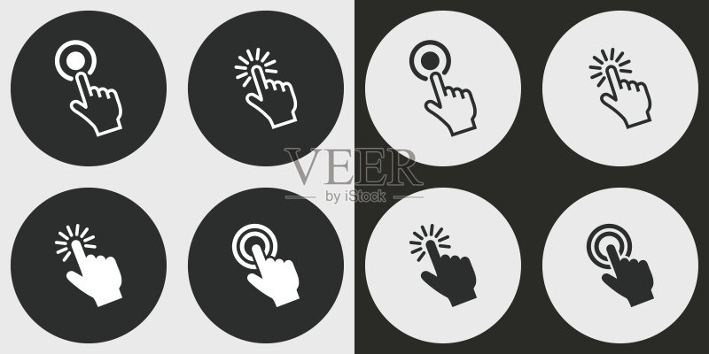 触摸图标集图标素材