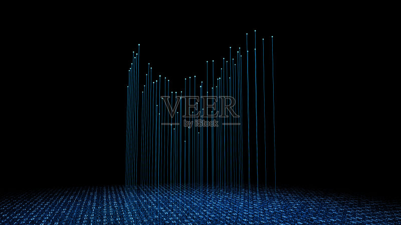 科学技术,计算机语言,数据传输,网络连接正版图片素材