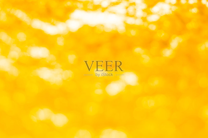 金色闪亮的灯光作为背景散焦正版图片素材