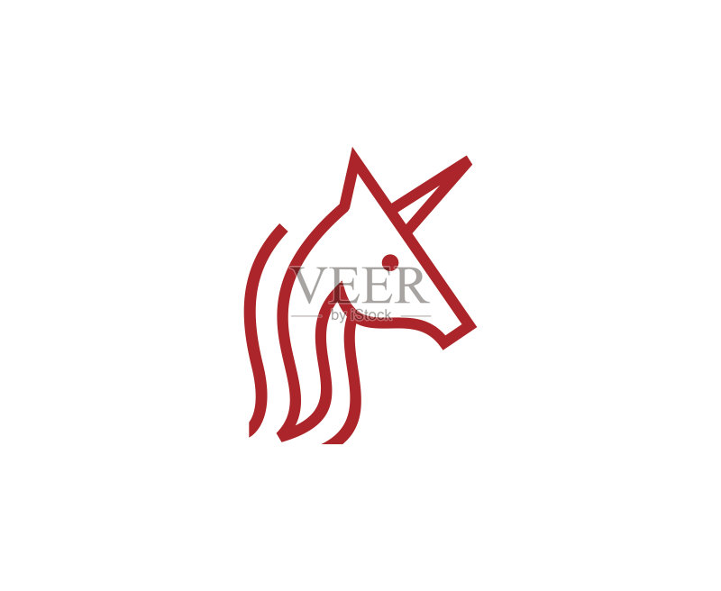 独角兽图标图标素材