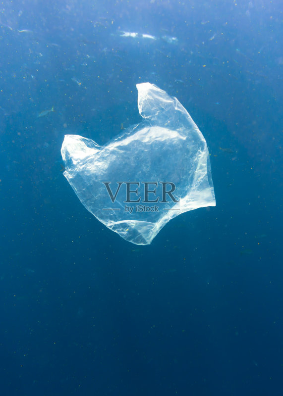 一次性塑料在海洋生态环境中的应用正版图片素材