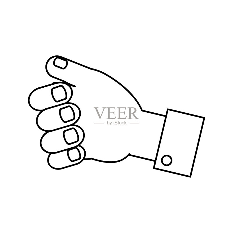 人手图标图标素材