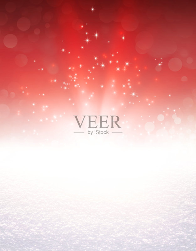 节日灯爆雪正版图片素材