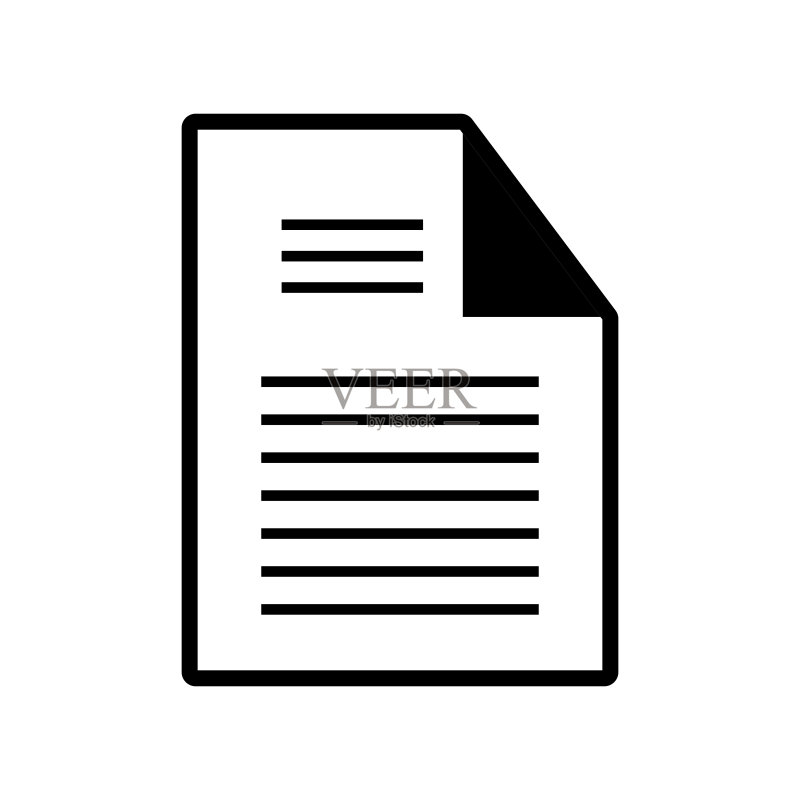 文档页面图标图标素材