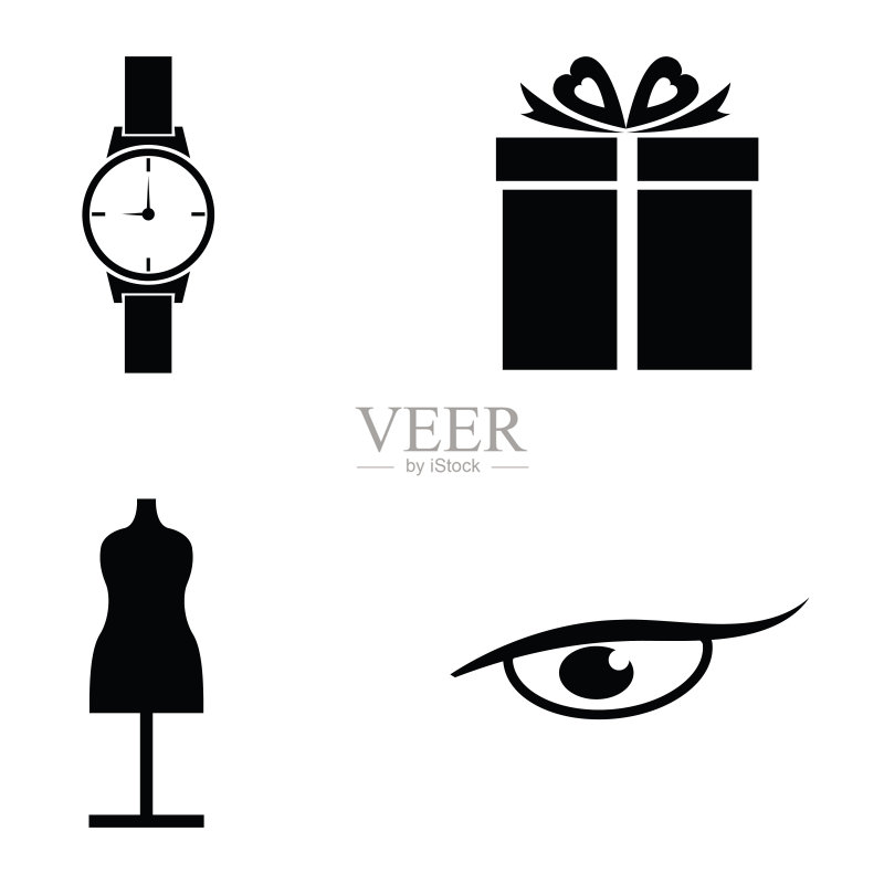 时尚图标合集图标素材