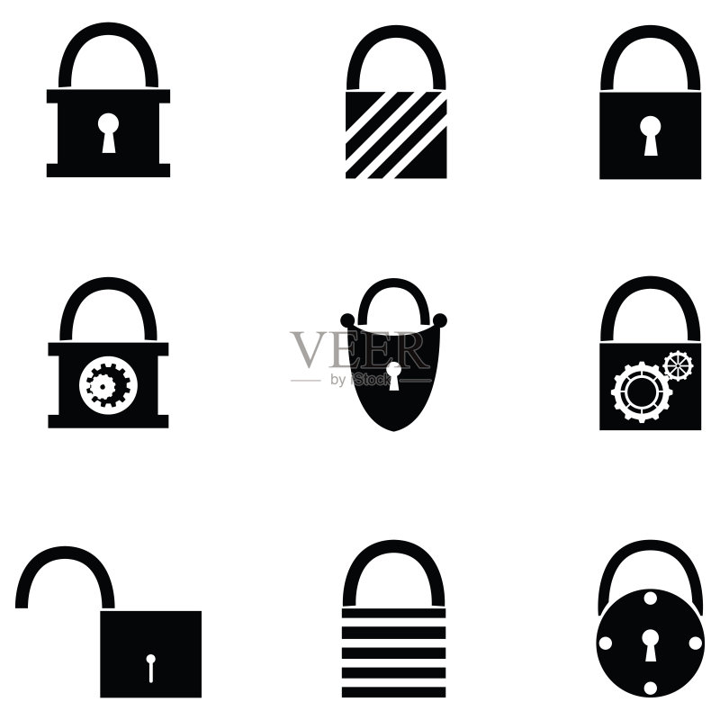 锁形图标合集图标素材